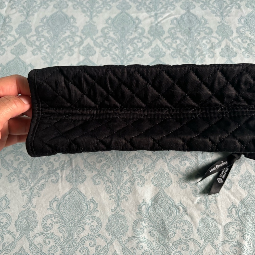 Vera Bradley trapeze cosmetic makeup organizer bag. - Picture 5 of 6